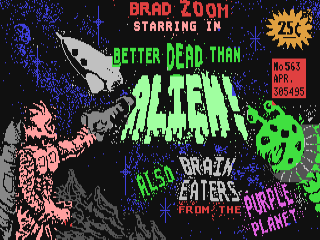 Zoom title screen for Commodore 64